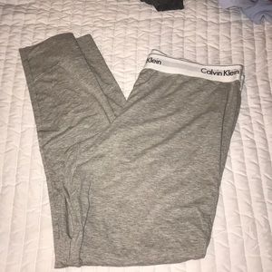Grey Calvin Klein leggings
